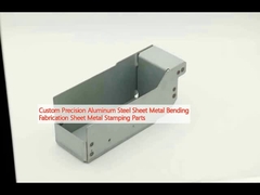 Op maat gemaakte precieze aluminium- en staalplaten, metalen buigwerk, metalen platen, metalen stempelstukken