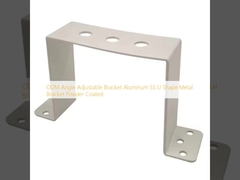 ODM Angle Adjustable Bracket Aluminum SS U Shape Metal Bracket Powder Coated