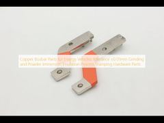Copper Busbar Parts for Energy Vehicles Tolerance ±0.01mm Grinding and Powder Immersion Insulation Process Stamping Hardware Parts