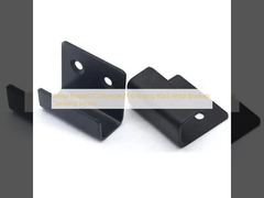 Metal Brackets Customized Fabricating Black Metal Brackets Spraying Service